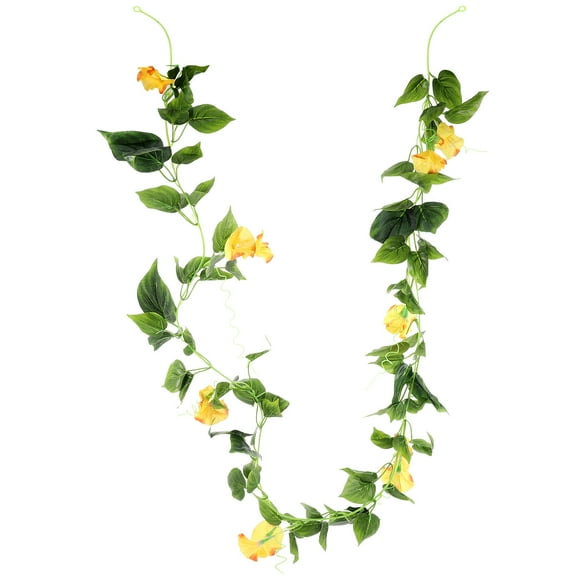 QUMIIRITY Guirnalda Floral Falsa Con Textura Para Decorar Y Eventos