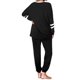 thumbnail image 3 of UVN Sweatsuits Womens 2pcs Sets Jogger Set Casual 2 Piece Outfit Striped Sweatshirts Long Tracksuits, 3 of 6