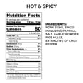 thumbnail image 2 of Rib Rack Hot & Spicy Pork Rinds 4oz, 2 of 2