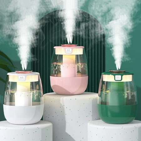 

MICLOZYT Humidifier for Bedroom Large Capacity Quiet Desktop USB Cool Mist Humidifier for Baby Nursery and Plant