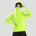 thumbnail image 6 of Aimik Women's Plus Size Outdoor Jacket Lightweight Breathable Uv-Protective Coat Summer Long Sleeve Hooded Casual Jacket, 6 of 6
