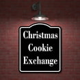 thumbnail image 2 of Christmas Cookie Exchange BLACK Aluminum Composite Sign 15''x18'', 2 of 9