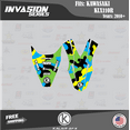 thumbnail image 4 of Kalair GFX Graphics Kit for Kawasaki KLX110 (2010-2023) Invasion Series, 4 of 5