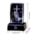 thumbnail image 3 of BKER Crystal 3D Engraving Night Light, 3 of 4