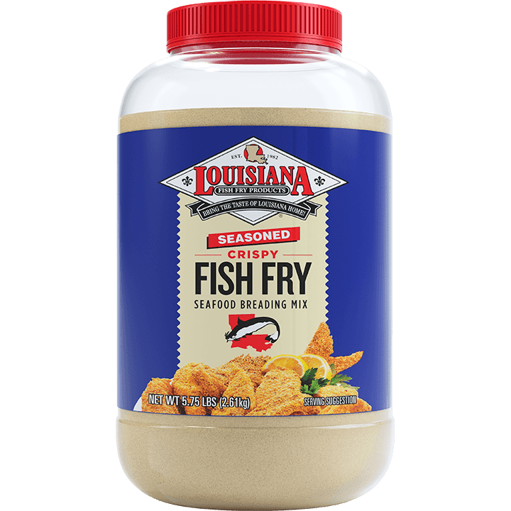 Louisiana Fish Fry Products Seasoned Fish Fry Coating for Fish 5.75 lb
