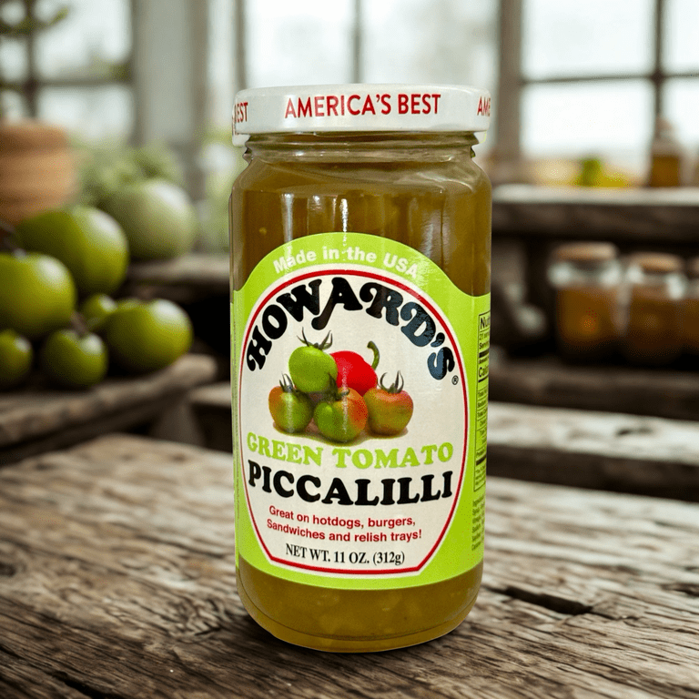 Howard Foods Green Tomato Relish, 11oz - Authentic Southern Style