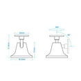 thumbnail image 5 of Support de Base pour Capteur de Mouvement du Corps Humain Aqara Rotation 360°, 5 of 5