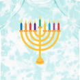 thumbnail image 4 of Inktastic Hanukkah Menorah Candles Boys or Girls Baby Bodysuit, 4 of 5