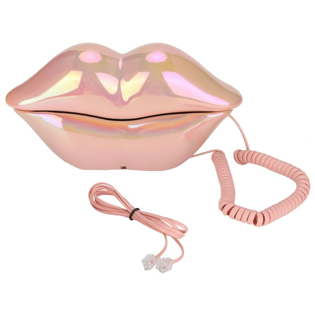Oubit Desk Phone,WX 3016 Mouth's Lips Home Telephone Telephone Optimized for Excellence