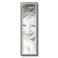 thumbnail image 2 of ArtToFrames 6x21" Silver with Stained Grey Picture Frame, Silver Wood Poster Frame, with Regular Acrylic and 2 (FBPL-4767), 2 of 7