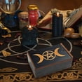 thumbnail image 2 of Estuche para Cartas de Tarot, Joyero de Madera Vintage, Caja Multifuncional Pequeña de Madera Vintage para Accesorios de Cartas de Tarot e, 2 of 5