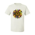 thumbnail image 3 of Sunflower Animal Print Fashion Men's Graphic T-Shirt, White, Large, 3 of 5
