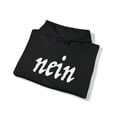 thumbnail image 4 of Nein No in German Germany Hoodie, Gifts, Hooded Sweatshirt, 4 of 4