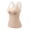 Hot Beige, variant on Xugsiok Underwear Vest for Women Seamless Lace Thermal Tank Top Warm Base Sleeveless V Neck Fleece Underwear Tops Vest Bottoming for Cold Weather