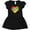 AB-Black, variant on Inktastic Juneteenth 1865 Heart Girls Baby Dress