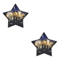 thumbnail image 3 of Injueey Decoraciones Artesanías hechas a mano Eid Mubarak Castillo islámico Elementos de estrella Tallado en capas Adorno de escritorio JM00562 con luz JM00562avec lumière 2piezas Injueey CBP226654, 3 of 6