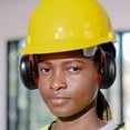 thumbnail image 3 of OUNONA 1Pack Multi Color Ear Muffs for Sound Isolation and Noise Reduction with Abs Sponge, 3 of 4