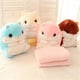 thumbnail image 5 of Cute Cartoon Hamster Hug Pillow Blanket Plush Toy Stuffed Animals Doll Sleep Blanket Child, 5 of 5