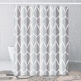 thumbnail image 5 of Cortina de Ducha 180 x 180 cm Poliéster con 12 Anillas, Cortina de Ducha Antimoho y Antibacteriana para baño, Lavable a máquina, fácil de Limpiar, 5 of 5