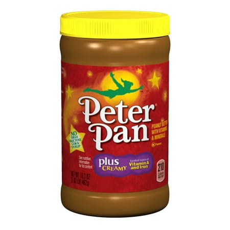 Peter Pan Plus Creamy, 16.3 Ounce