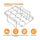 thumbnail image 2 of Rejilla para freidora de aire para Ninja Foodi Air Fryer DZ201, DZ401, 304 rejilla de acero inoxidable para cocinar al vapor, accesorios para freidora de aire, 2 of 5