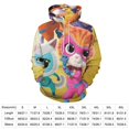 thumbnail image 2 of Super Kitties Sweatshirts Casual Pullover Hoodie Jacket Unisex Hooded Activewear 3D Printed Long Sleeve Sweater with Pocket 5XL, 2 of 8