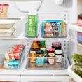 thumbnail image 3 of iDesign, Refrigerator, Freezer, and Pantry Storage Bins, 4 Pack, Clear, 3 of 7