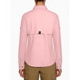 thumbnail image 3 of Women's UPF 50+ UV Protection Shirt, Long Sleeve Fishing Shirt, Breathable and Fast Dry Pale Pink L, 3 of 7