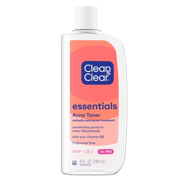 Clean & Clear Oil-Free Acne Toner with Salicylic Acid, 8 fl oz photo 1