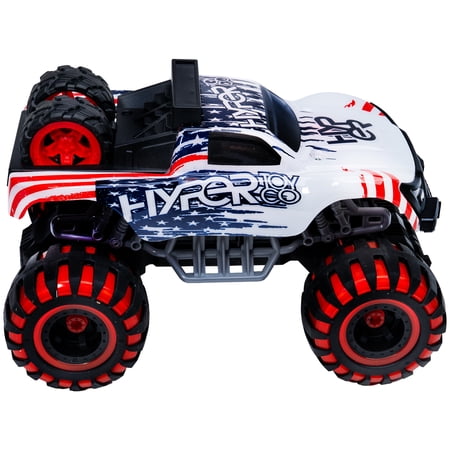 HYPER TOY COMPANY, MINI LED REMOTE CONTROL MONSTER TRUCK