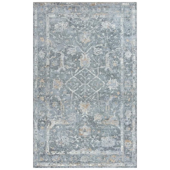 Alora Decor Radiant 5' x 8' Classic Gray/Silver Hybrid Area Rug