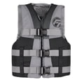 thumbnail image 3 of Full Throttle Teen Nylon Life Jacket - Grey/Black, 3 of 3
