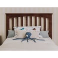 thumbnail image 5 of Everett Twin Wood Platform Bed with Panel Footboard and Twin Trundle in Walnut, 5 of 10