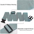 thumbnail image 4 of 4 Pack Luggage Straps Adjustable Suitcase Belts Travel Packing Belt with Buckle Closure Baggage Security Straps 4 Colors, 4 of 5