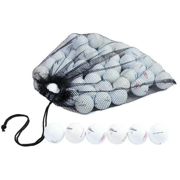 Clean Green - Mix of Recycled Titleist Golf Balls (3A) AAA Good Condition - 36 Ball Pack