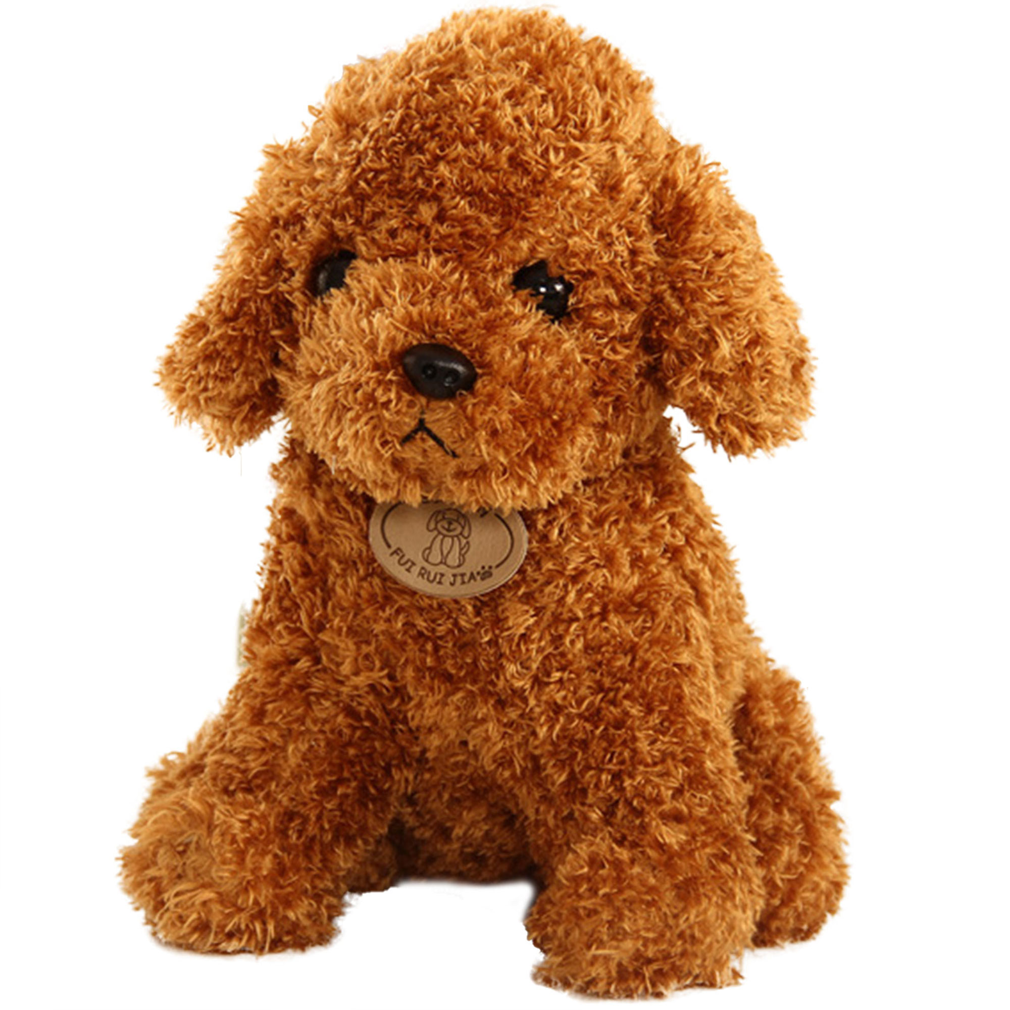 Stuffed Animal Dog, Soft Teddy Puppy Cuddly Plush Toy