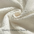 thumbnail image 5 of VANACC Sofa, Comfy Couch with Deep Seats- Ottoman, Modern Couch for Living Room, Offwhite BouclÃ©, 5 of 5