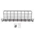 thumbnail image 2 of Weiweiguan 1pc Under Desk Cable Management Rack Compact Cable Organizer Storage Rack, 2 of 6