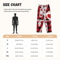 thumbnail image 3 of Sikiie Buffalo Plaid Love And Gnome Women’s Ultra-Soft Comfy Lounge Pants Sleepwear Comfy Lounge Pants Drawstring Sleep Bottoms with PocketsXX-Large, 3 of 6