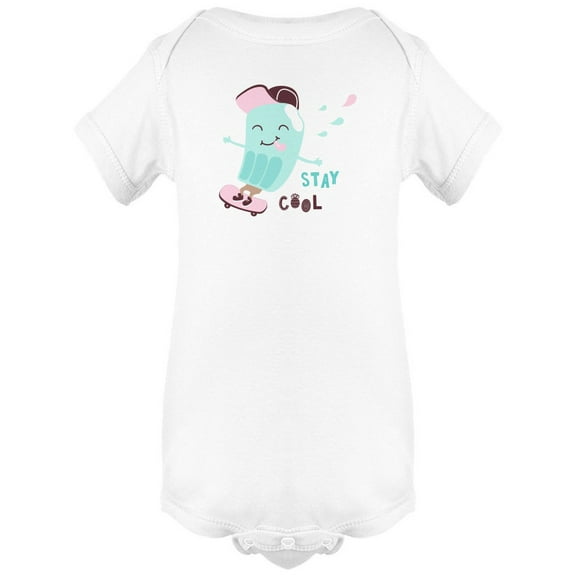 Stay Cool Ice Cream Skater Bodysuit Infant -Image by Shutterstock,  Newborn