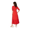 thumbnail image 4 of Leota Marlo Dress Solid Barbados Cherry Size S, 4 of 5