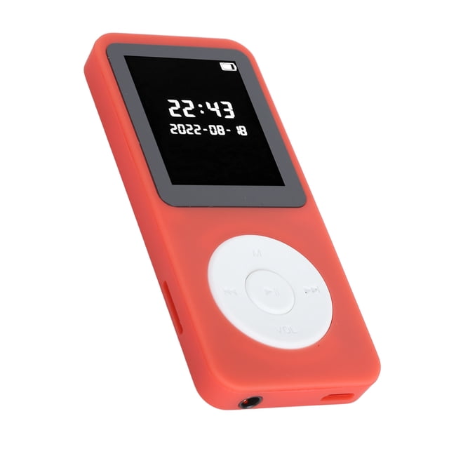 Lecteur de Musique avec Haut-Parleur Hi-Fi HD 5.0, 1,77 Po, Écran LCD Haut-Parleur HD Intégré Lecteur de Musique Hi-Fi Portable avec Enregistreur Réveil