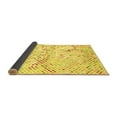 thumbnail image 2 of Ahgly Company Indoor Rectangle Abstract Yellow Contemporary Area Rugs, 5' x 8', 2 of 4