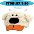 thumbnail image 5 of Soft Print Winter Cap Baseball Cap With Dog Ear Decors For Kids Girls, 5 of 10