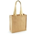 thumbnail image 2 of Westford Mill Jute Compact Tote Bag - 10 Liters (Pack of 2), 2 of 3