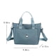 thumbnail image 3 of Bolso bandolera impermeable de gran capacidad | Bolsa de viaje y gimnasio de nailon de 15-20 L para hombre y mujer | Bolso de hombro informal para la escuela, el trabajo, el fitness y las compras, 3 of 9