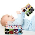 thumbnail image 4 of Shisuyan Infant Tissue Box Toy Sensory Tissue Box Baby Toy Lovely Tissue Box Kid Toy, 4 of 8