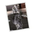 thumbnail image 2 of Animal Inverted Image Painting Rhinestone Stitch 5D Crystal Embroidery Needlework Office Store Decoration, 2 of 8