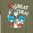 thumbnail image 3 of Cat in the Hat - Great Idea - Toddler And Youth Short Sleeve Graphic T-Shirt, 3 of 5