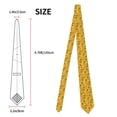 thumbnail image 5 of XMXY Tropical Fruit Pineapple Background Men's Necktie Ties, Formal Bussiness Wedding Party Printed Tie, 5 of 8